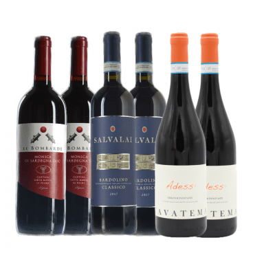 Lätt Röda - Rött Vin - Sommarpaket