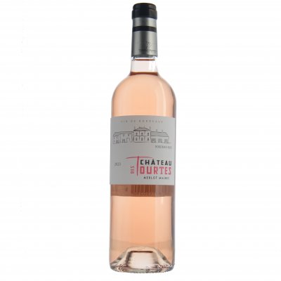 Chateau des Tourtes Rose Blaye Cotes de Bordeaux Rose vin - Bordeaux - Cabernet Sauvignon - Merlot