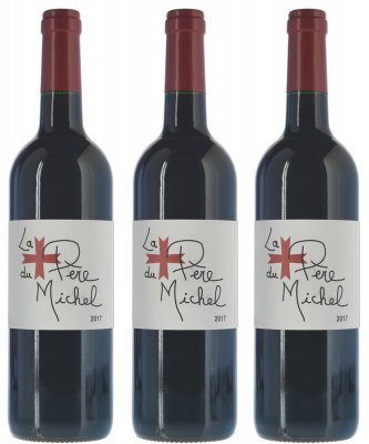 La Croix du Pére Michel 3 pack - Rött Vin - Grenache Syrah - Minervois